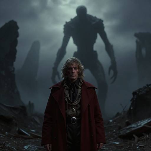 1980s Dark Fantasy Giant Monster