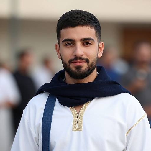 Realistic Male in Greek Costume