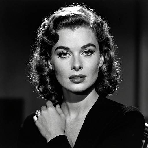 Ultra Realistic Ava Gardner Film Noir