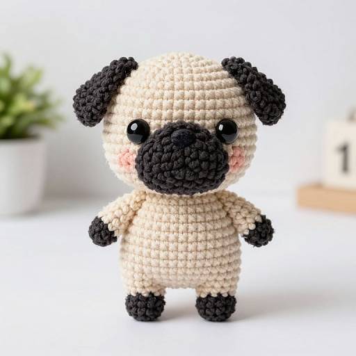 Baby Pug Amigurumi Pattern
