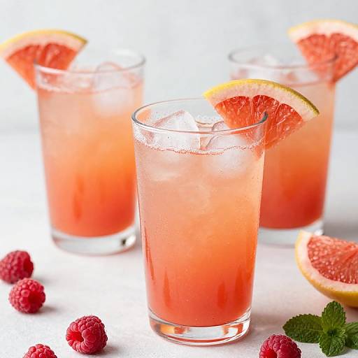 Refreshing Raspberry Grapefruit Margaritas