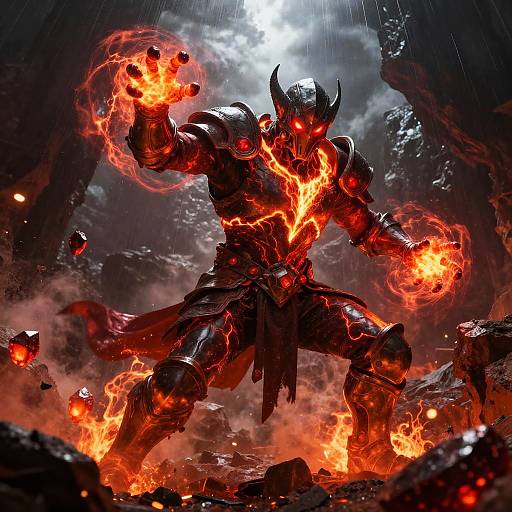 Elemental Sorcerer in Magma Chamber