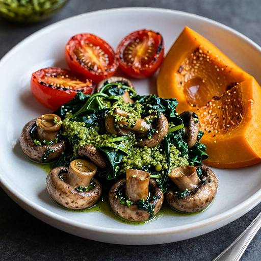 Delicious Pesto Veggie Roast