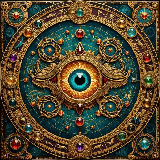 Mythical Gods Treasure Map Visualization