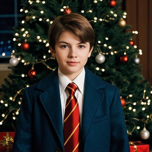 Festive Polar Express Boy Costume Design