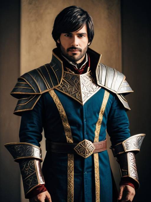 Realistic Man in Descendant of Erdrick Cosplay