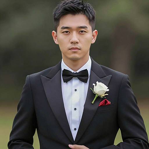 Elegant Portrait of a Dapper Gentleman