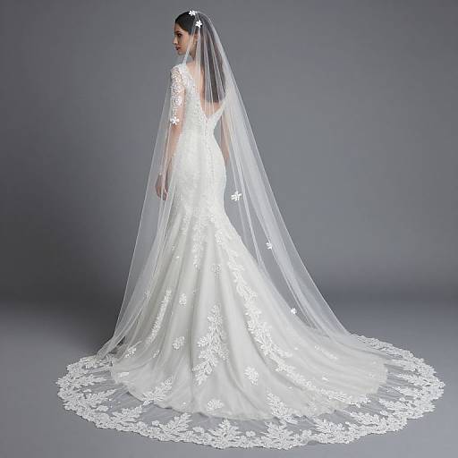 Elegant Bel Aire Cathedral Bridal Veil