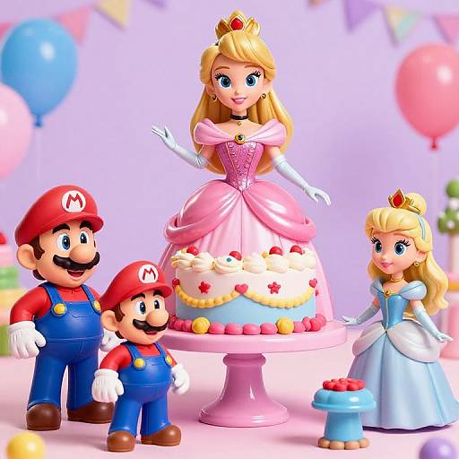Retro Fashion and Mario Birthday Bash