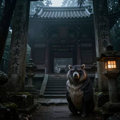 Nekoshoko Kemono Exploring Ancient Temple