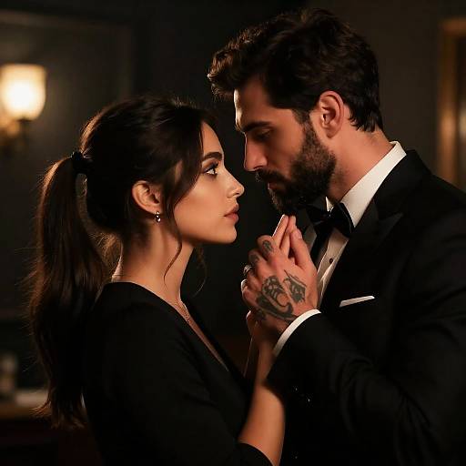 Intimate Evening Portrait of a Couple