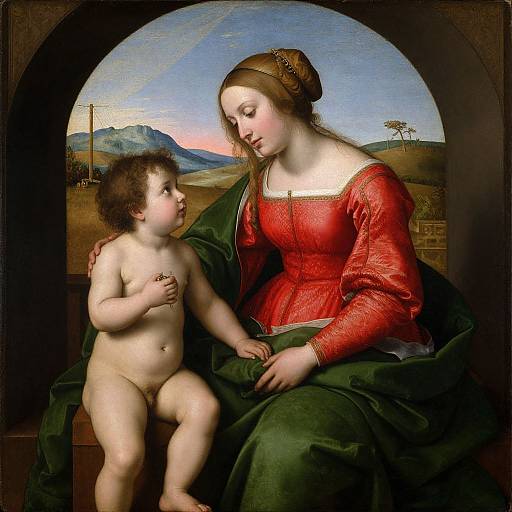 Stephan Lochner's Annunciation Scene