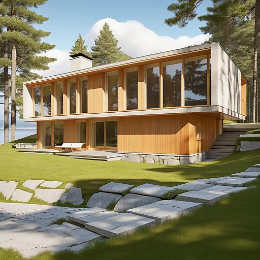 Mid-Century Home by Scandinavian Fjords Mid-Century Home by Scandinavian Fjords