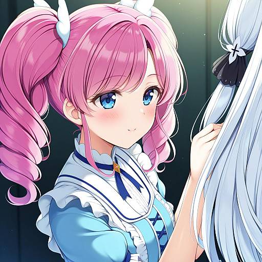 Illustration of Amahane madoka, aikatsu! (series) in the style of Tomoo (tomo)