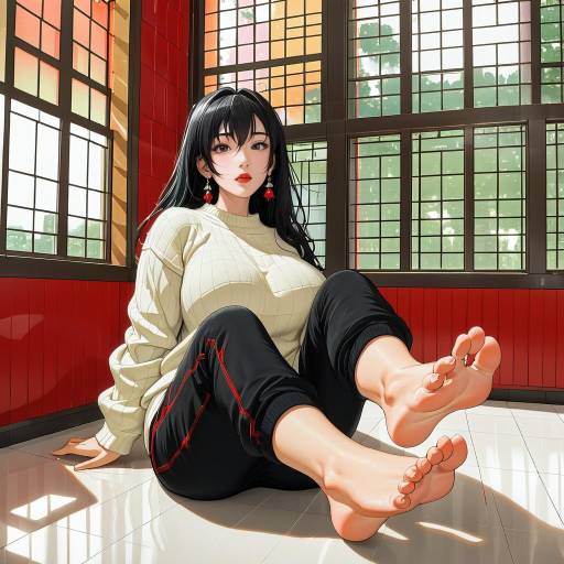 Stylish Indoor Portrait of a Girl