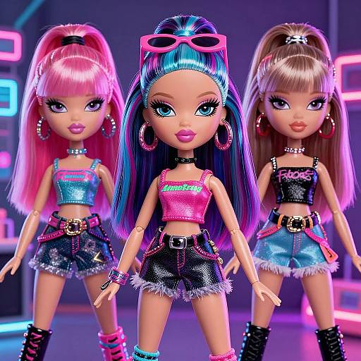 Futuristic Bratz Doll Concept Art