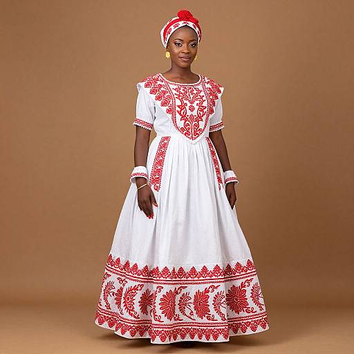 Modern Sepedi Traditional Wedding Attire