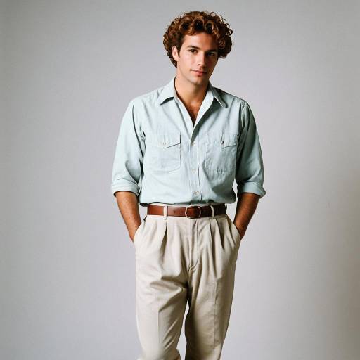 1950s Joe Besser Cosplay in Casual Wear