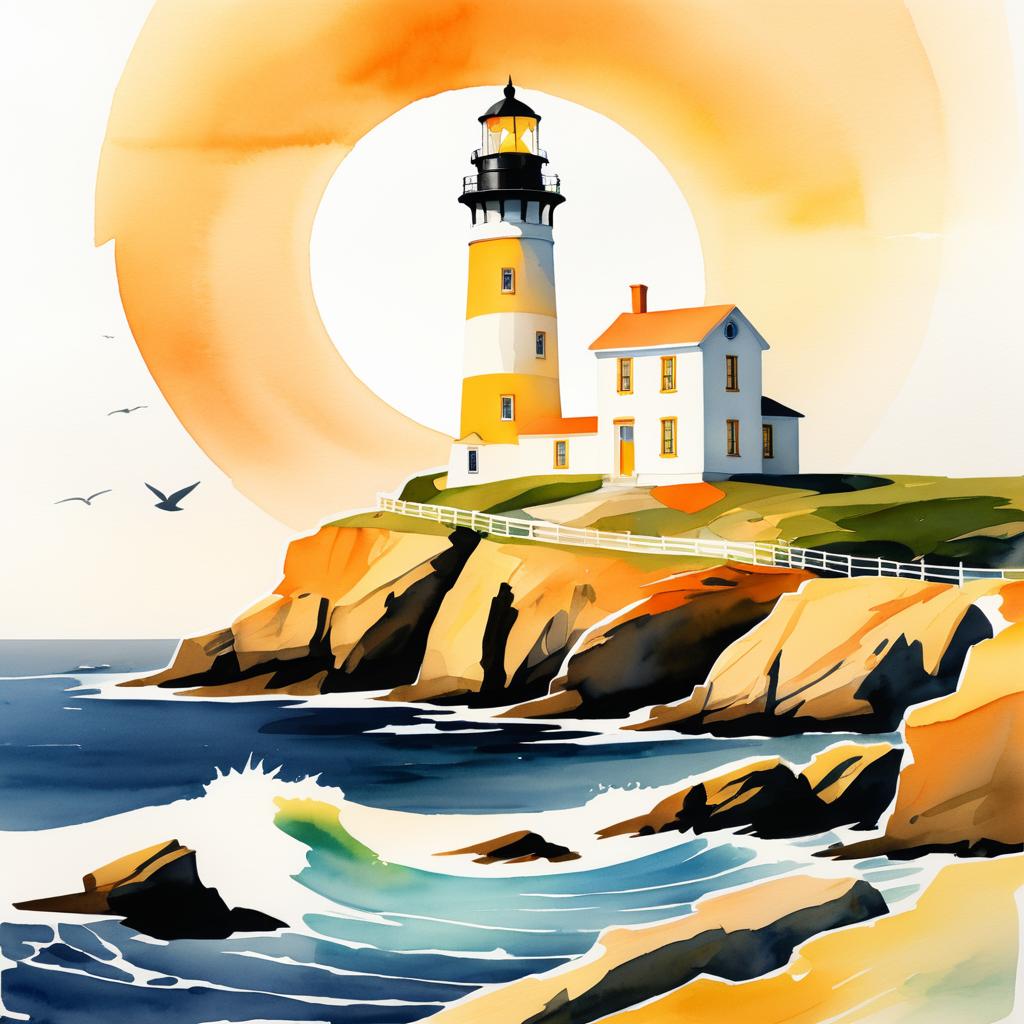 Whimsical Lighthouse: A Guiding Light Adventure