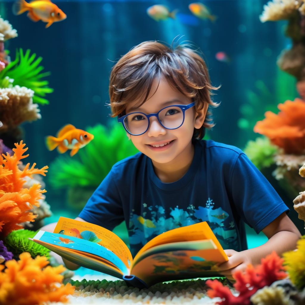 Joyful Reading with Goldfish Friends