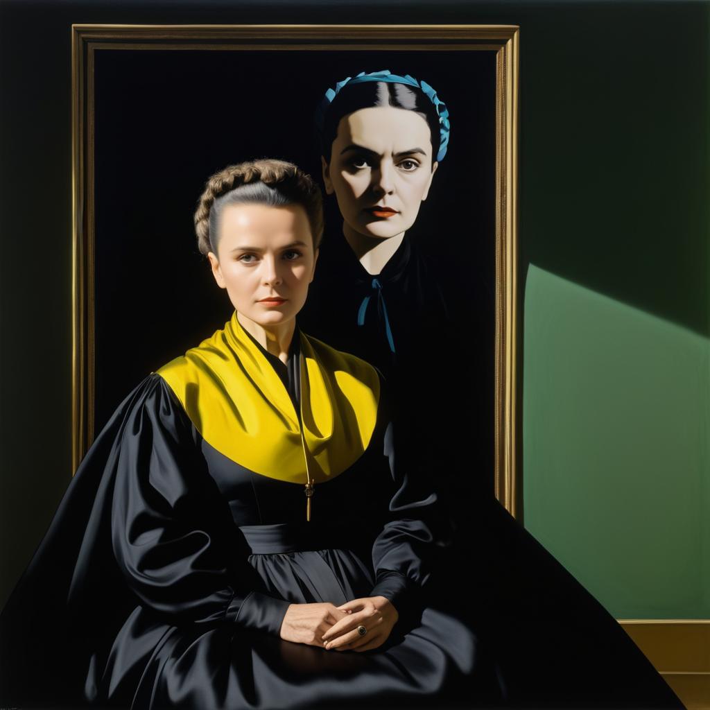 Cinematic Portrait of Marie Curie