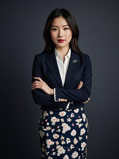 Chic Editorial Fashion Photography Portrait