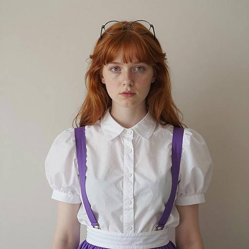 Young Woman in Preppy Fairy Costume
