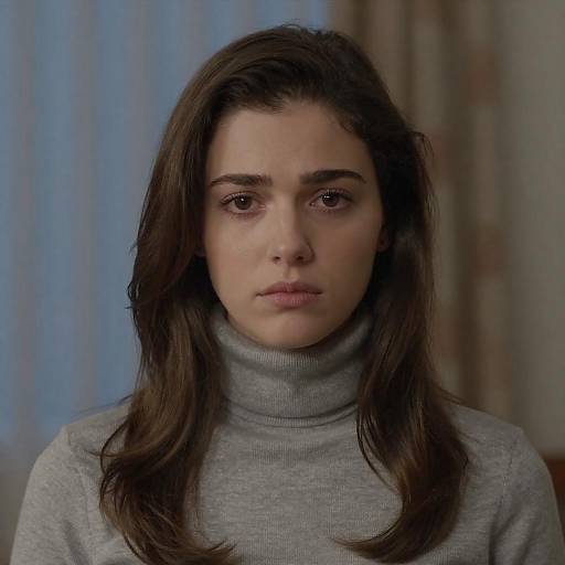 Serene Portrait of a Young Woman