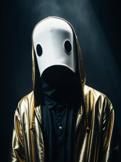 Realistic Napstablook Cosplay Photo