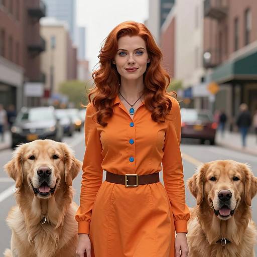 Anime-Style Scooby-Doo Inspired Woman