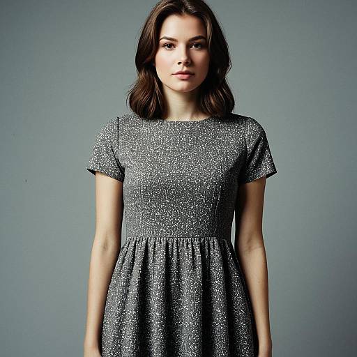 Realistic British Icon Fashion Portrait