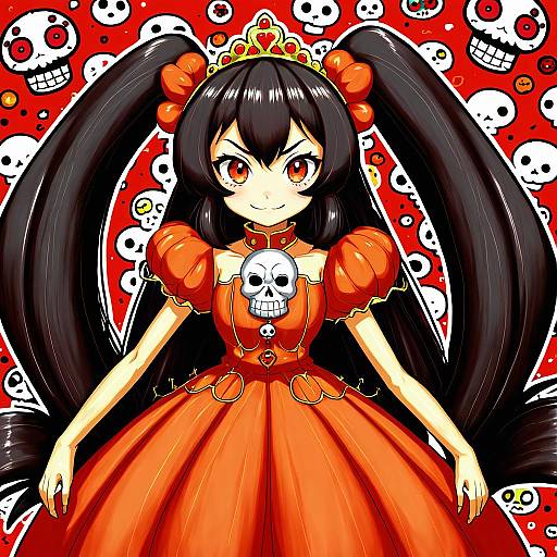 Illustration of Ashley (warioware), warioware in the style of Rindou (p41neko)