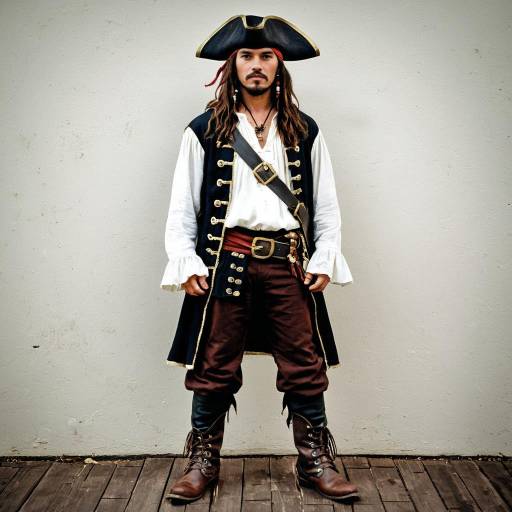 Man in Classic Pirate Costume
