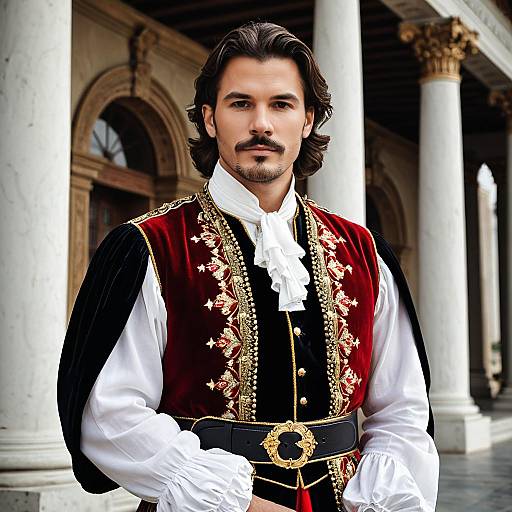 Elegant Renaissance Portrait of a Man