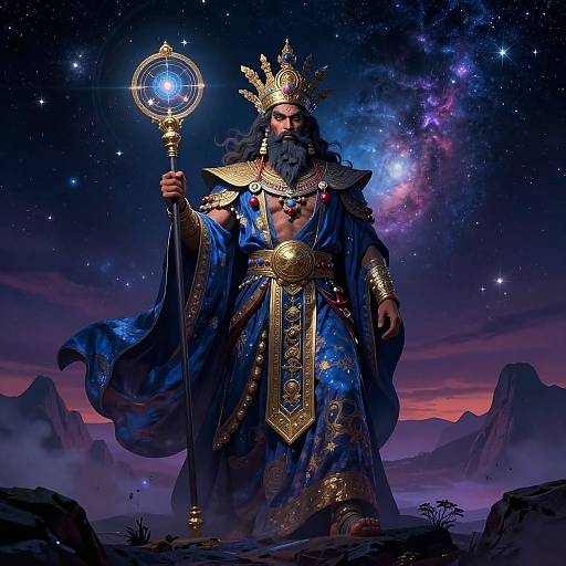 Tezcatlipoca in Cosmic Twilight