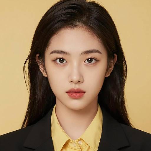 Realistic Portrait of K-pop Girl