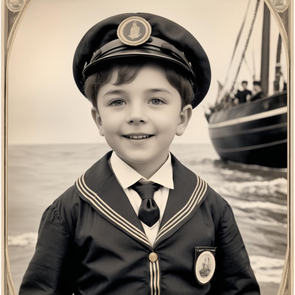 Victorian Sailor Boy Cabinet Card