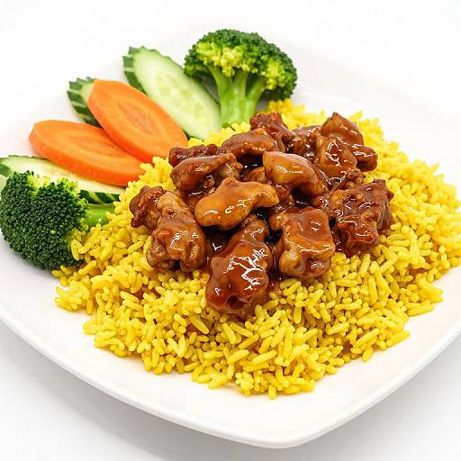 Sweet and Sour Pulled Pork Platter