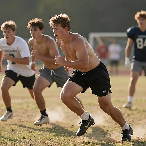 High School Football Training Power