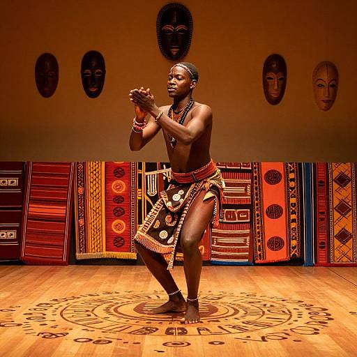 West African Traditional Dance Scene