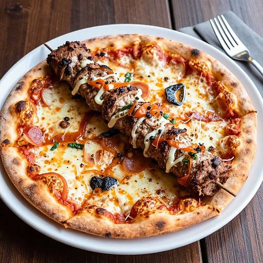 Doner Kebab Meatzza Fakeaway Delight