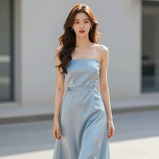 Elegant Summer Party Wear Portrait