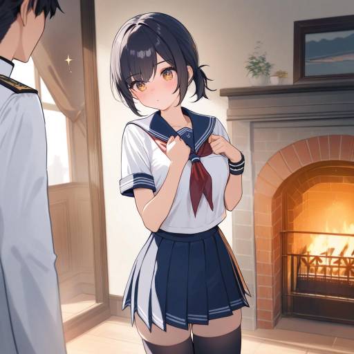 Cowgirl Admiral in Cozy Setting