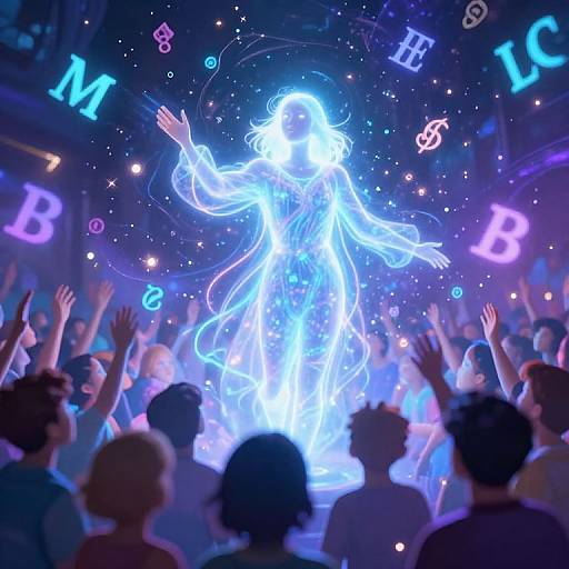 Mystical Eloquence in Ethereal Gathering