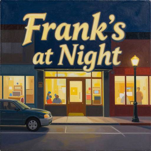 Frank's at Night Painting