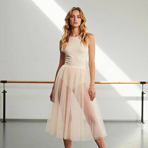 Strawberry Blonde Fashion Dance Editorial