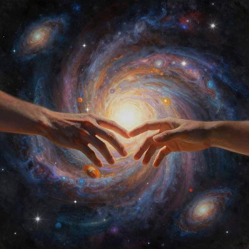 Cosmic Hands Connecting Across Void
