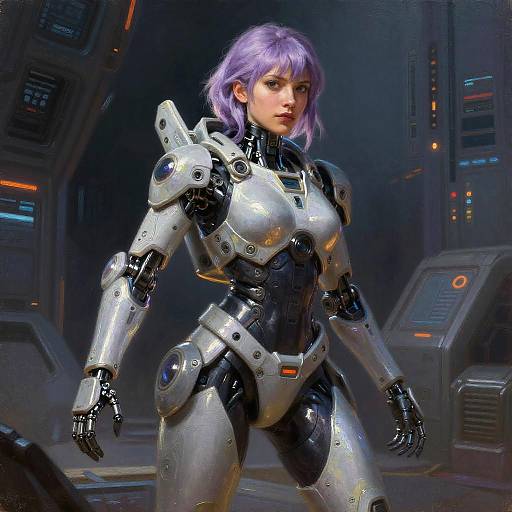 Quantum Scout in Cybernetic Armor