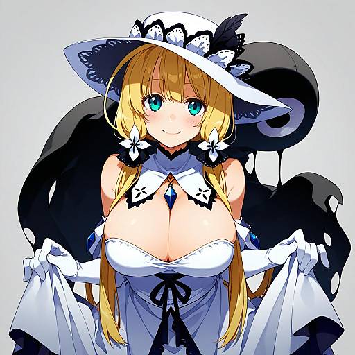 Illustration of Arakune, blazblue in the style of Saku anna