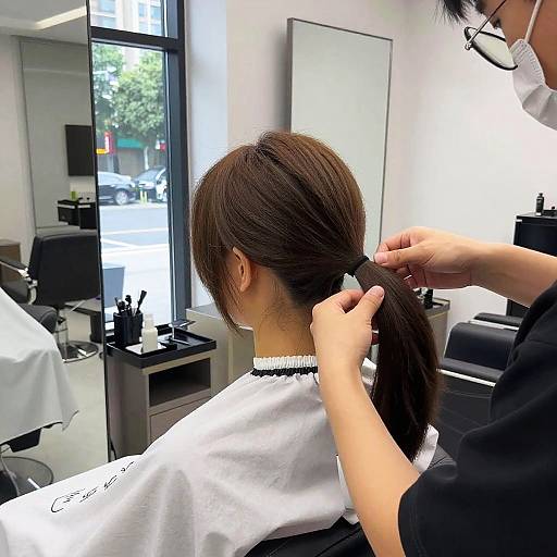 Rattail Haircut Tutorial in Modern Salon